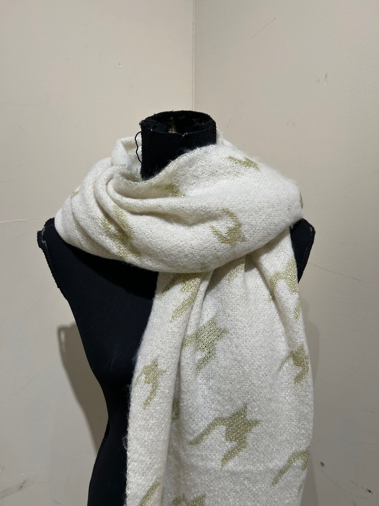 Sjaal Crème Gold