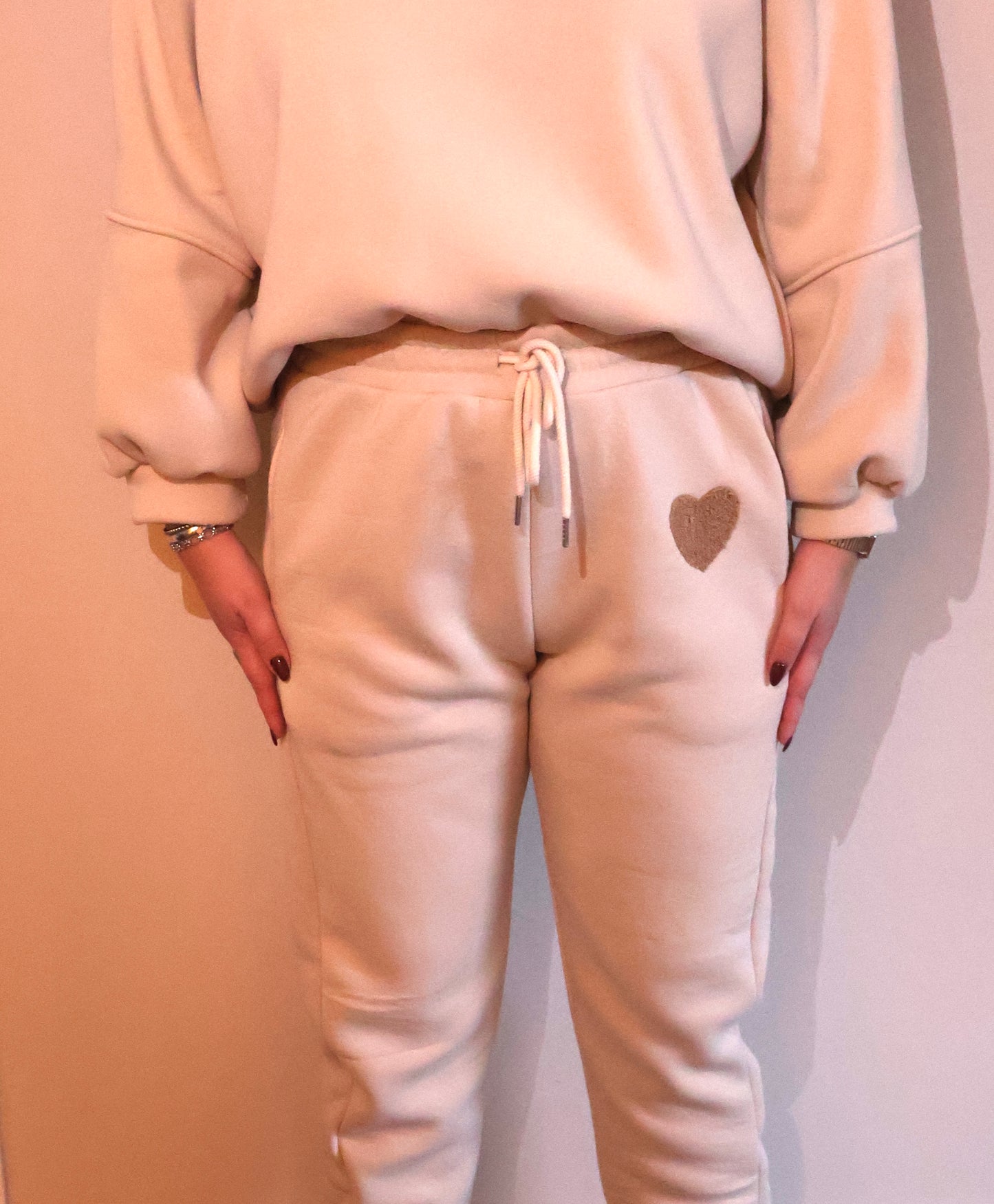 Joggingpak Paris Beige