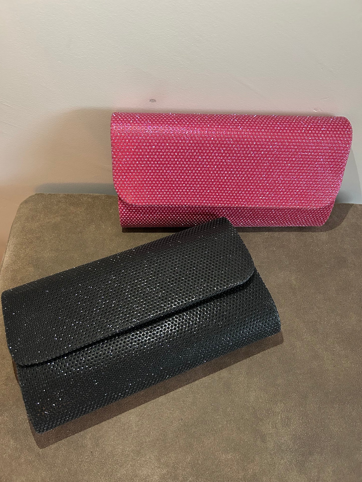 Clutch Bordeaux Red Pink