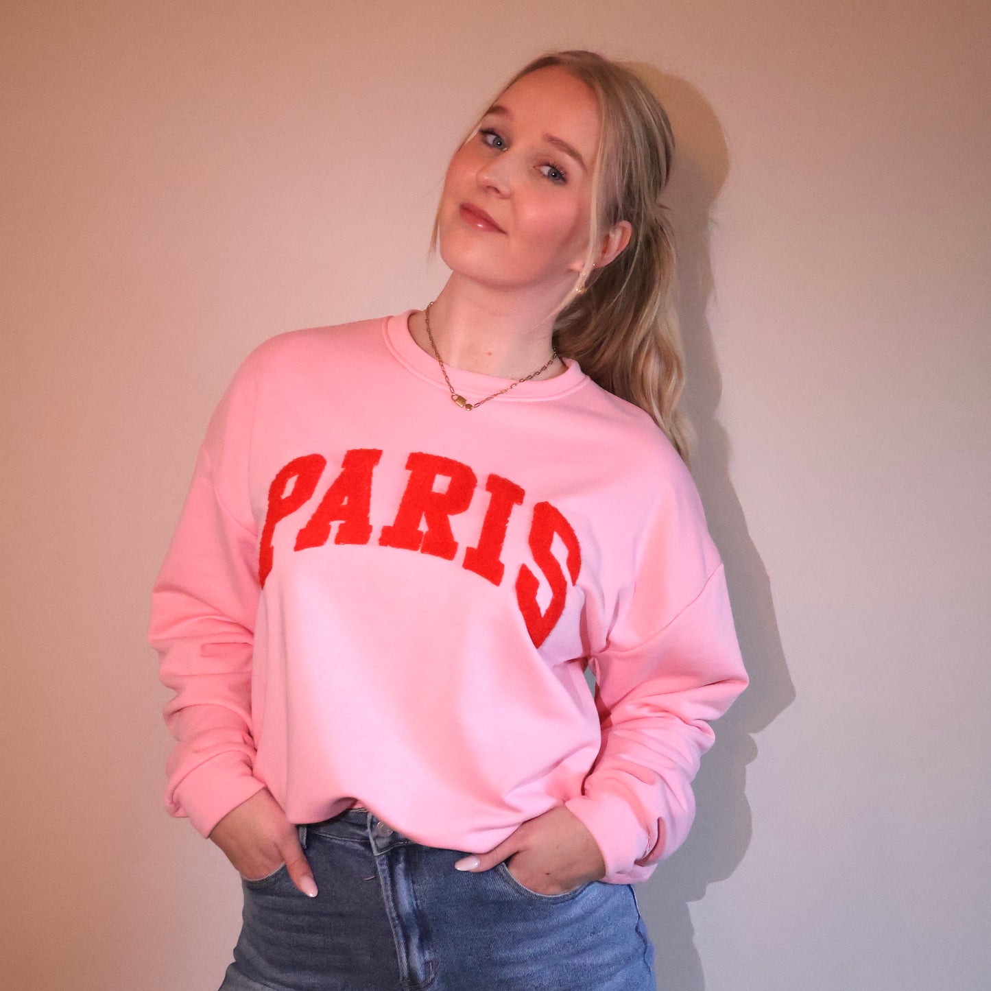 Sweater PARIS pink