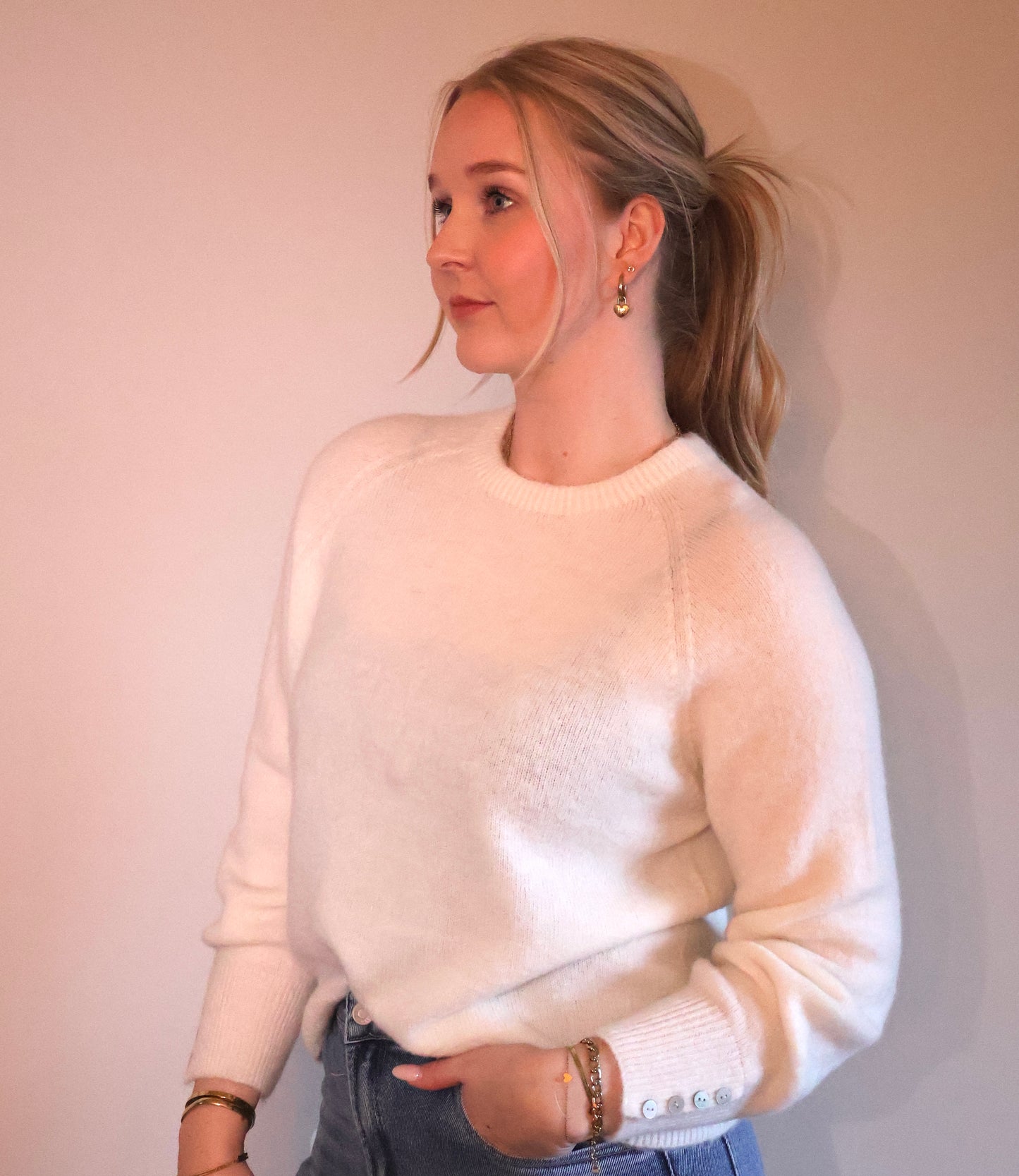 Casual sweater Wit