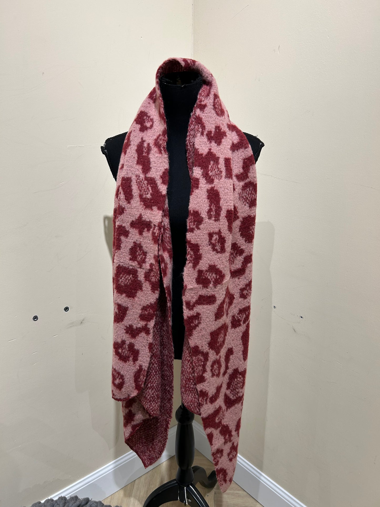 Sjaal Bordeaux
