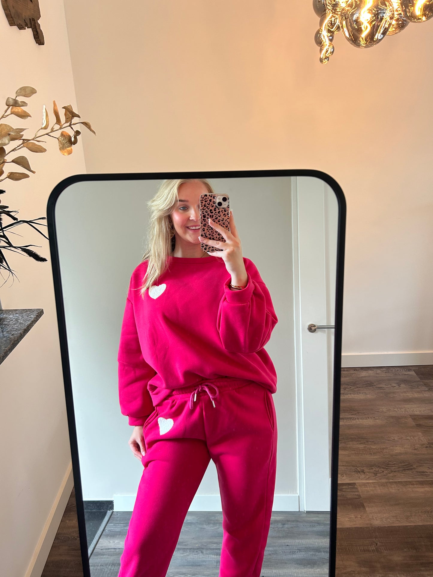 Jogging set Paris Rood