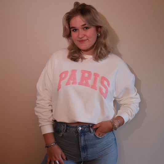 Sweater PARIS white