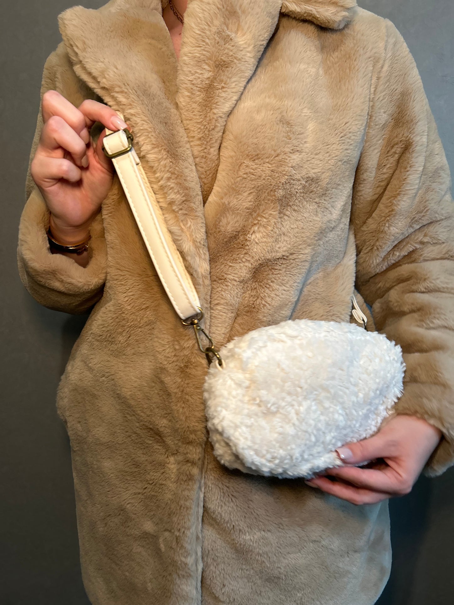 Mini Teddy Bag Brown