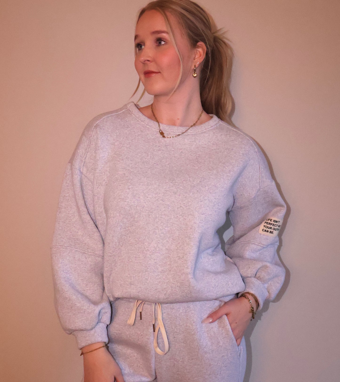 Joggingpak Liv Grijs