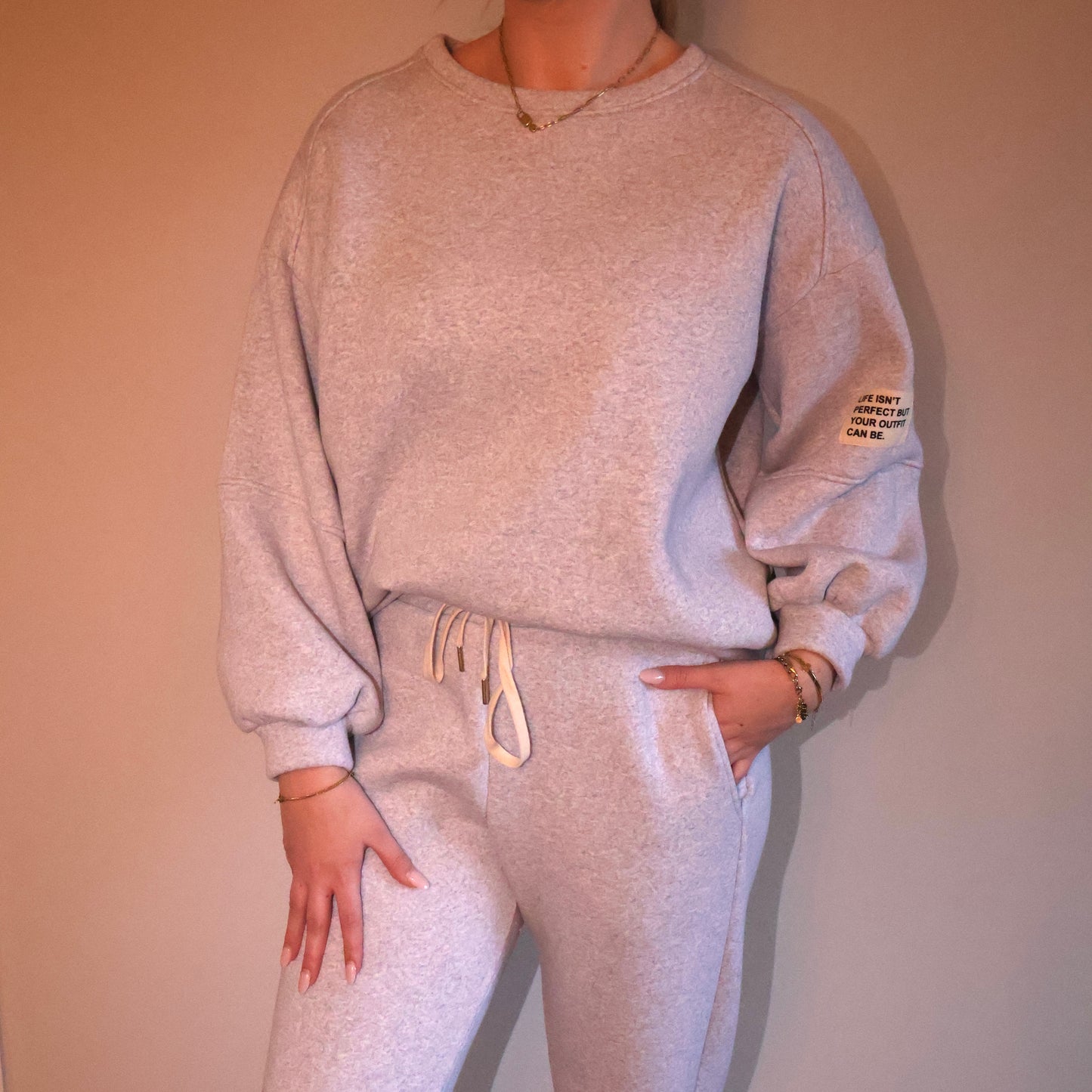 Joggingpak Liv Grijs